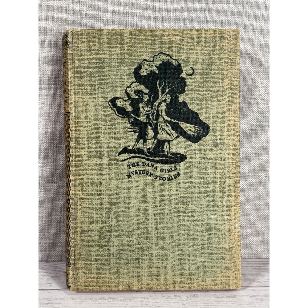 VTG HC Tweed 1950s By The Light Of The Study Lamp Keene Dana Girls VG Book